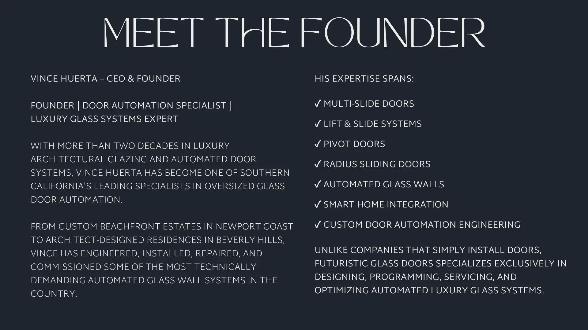 Meet the founder